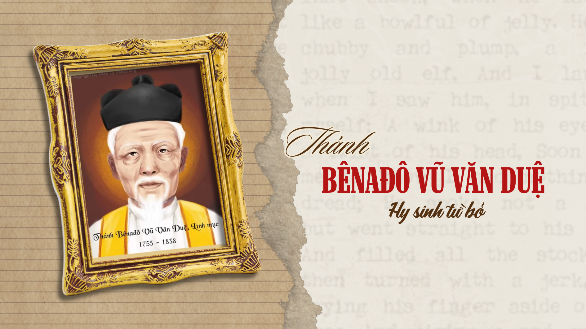 Ngày 01/8 - Thánh Bênađô Vũ Văn Duệ